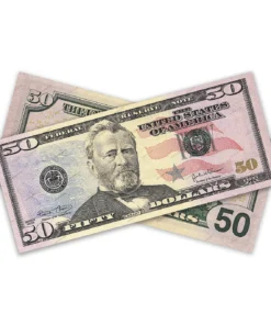 Alternative view of Billetes de 50 Dolares Falsos