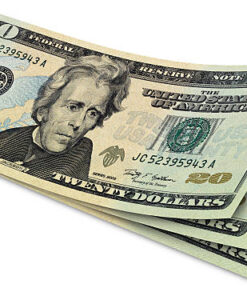 Billetes de 20 Dolares Falsos