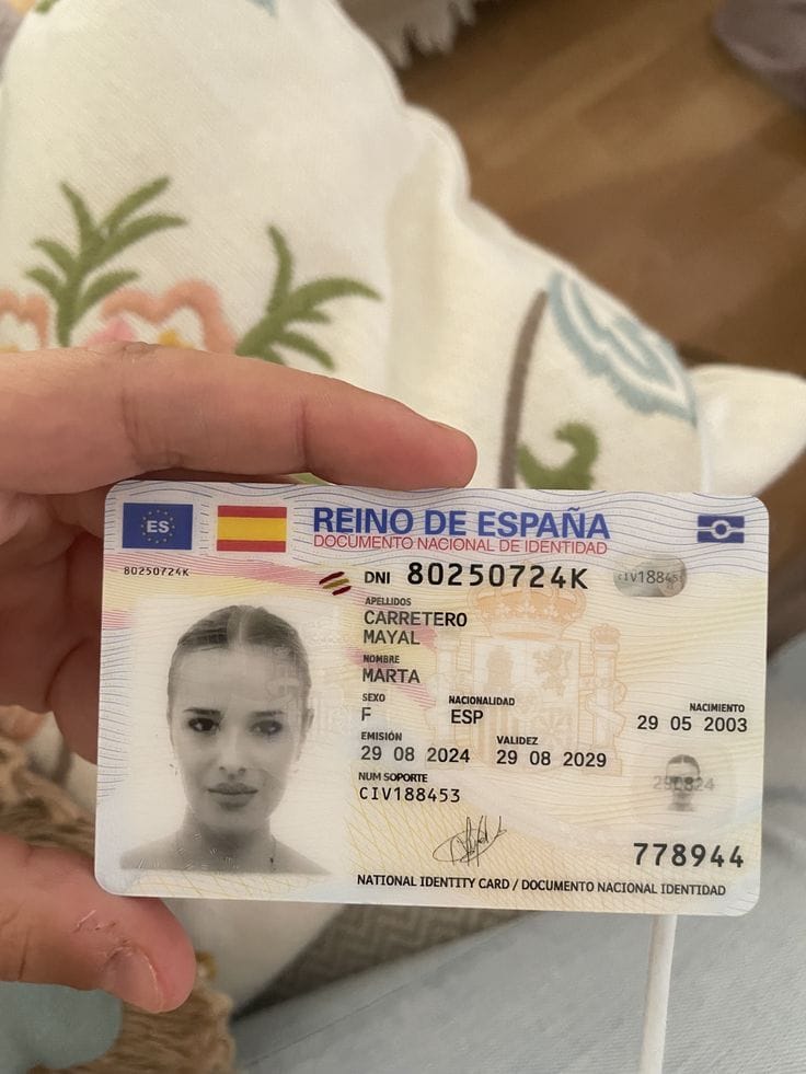 Comprar un dni falso